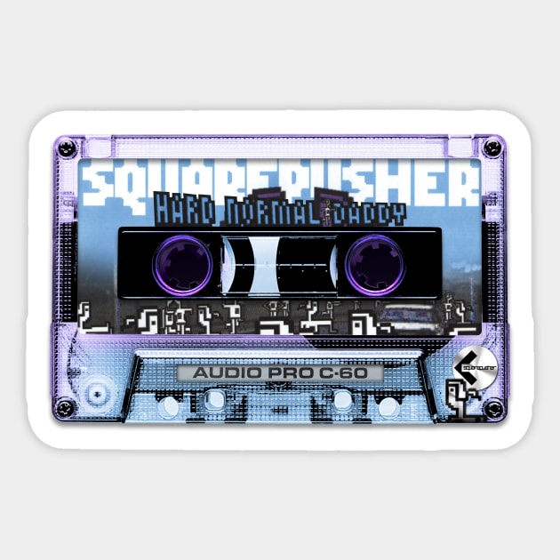 Squarepusher Beep Street Cassette Sticker by Big Tees